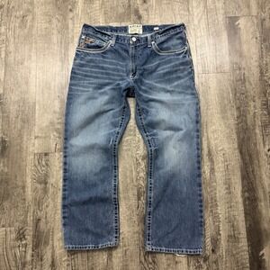 Ariat M4 Relaxed Boot Cut Denim Jeans Sz 38x30